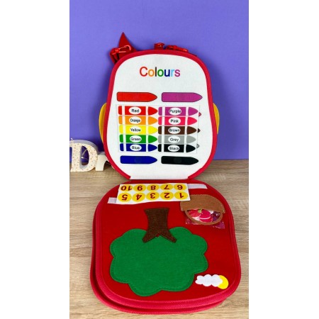 Логическая папка BabyToys 432-14 для детей от 1 года Логическая папка BabyToys 432-14 для детей от 1 года