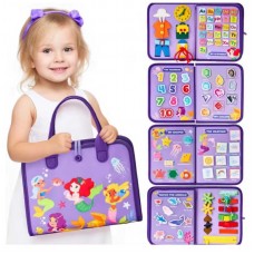 Логическая книжка-игрушка BabyToys разные цвета от 1 года