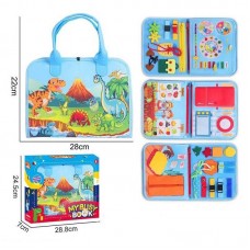 Развивающая папка BabyToys 25015 с фетром и элементами обучения