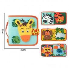 Логическая папка BabyToys для детей от 1 года разные цвета