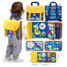 Развивающая папка BabyToys с липучками, цифры и формы