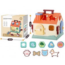 Логический сортер BabyToys A 001 с подвижными элементами Логический сортер BabyToys A 001 с подвижными элементами
