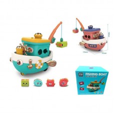 Игрушечный катер BabyToys 9914 C разных цветов