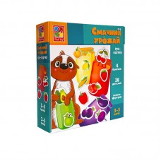 Сортер развивающий Vladi Toys урожай пластиковый от 1 года