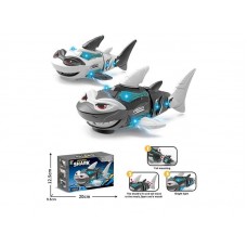Игрушка акула BabyToys с музыкой и подсветкой, движущимся хвостом