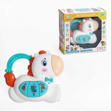 Музыкальная игрушка лошадка WToys W-03217 с подсветкой и звуком