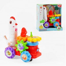 Музыкальная игрушка курка с подсветкой и музыкой HD 9061