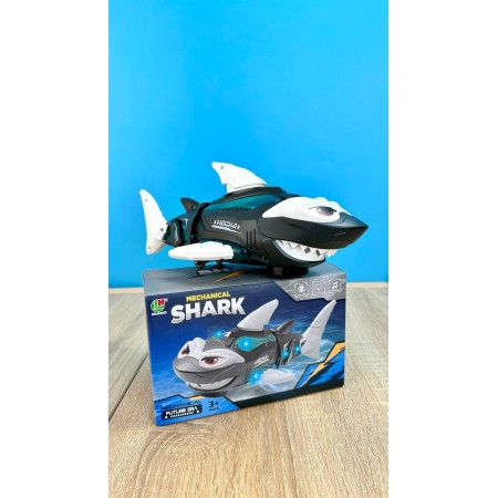 Игрушка акула BabyToys с музыкой и подсветкой, движущимся хвостом Игрушка акула BabyToys с музыкой и подсветкой, движущимся хвостом