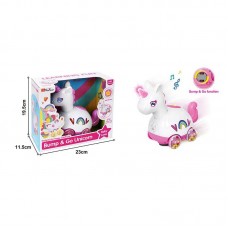 Музыкальный единорог BabyToys с подсветкой и мелодиями