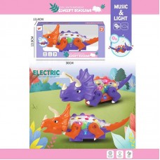 Музичний динозавр BabyToys 2006 зі звуком і світлом