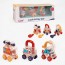 Набір машин BabyToys 103 із замками та ключами, 3 штуки