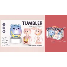 Неваляшка BabyToys 203-009 со светом, набор из 2 шт