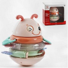 Неваляшка-погремушка BabyToys YL 505-6 розовая на батарейках Неваляшка-погремушка BabyToys YL 505-6 розовая на батарейках
