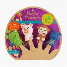 Пальчиковый театр BabyToys 4 животных для детей от 1 года
