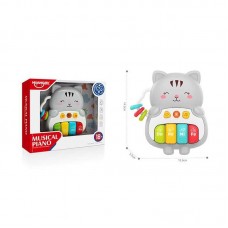 Детский синтезатор BabyToys HE 0570 с мелодиями и подсветкой Детский синтезатор BabyToys HE 0570 с мелодиями и подсветкой