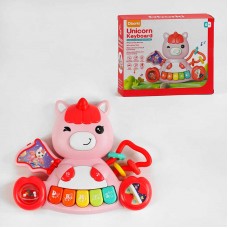 Дитячий синтезатор BabyToys XQS 2071 з музикою та підсвіткою