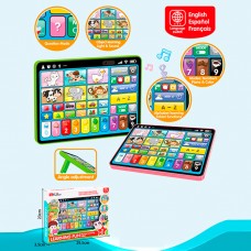 Интерактивный обучающий планшет BabyToys 35847 с музыкой и звуками