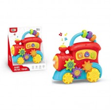 Детский поезд BabyToys O 8300 со звуком и светом Детский поезд BabyToys O 8300 со звуком и светом