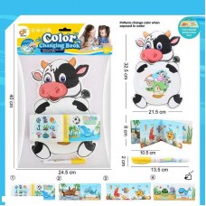 Водная раскраска BabyToys 2022-62 Корова с пищалкой для детей от 1 года Водная раскраска BabyToys 2022-62 Корова с пищалкой для детей от 1 года