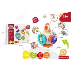 Развивающая игра BabyToys космическая станция с пищащими элементами Развивающая игра BabyToys космическая станция с пищащими элементами