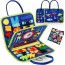 Развивающая сумочка BabyToys с липучками и фетром