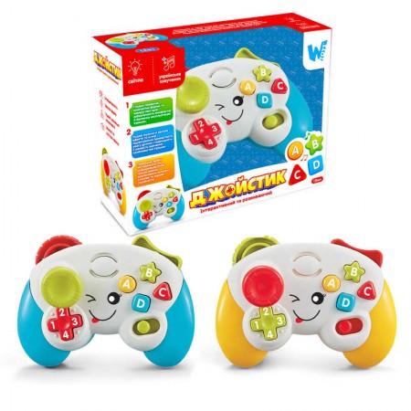 Развивающий джойстик WToys 63566 с музыкой и светом