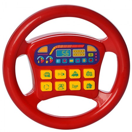 Іграшковий руль BabyToys 1899 зі звуком для малюків