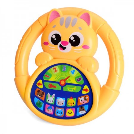 Музыкальный руль BabyToys M 6305 Ферма с звуками животных