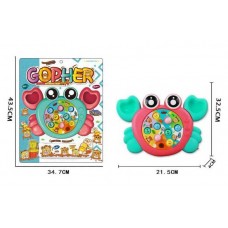 Молоточек-стукалка Краб BabyToys 367-30 А с 8 фигурками