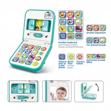 Игрушечный телефон Hola HE8972 с звуками животных и зеркалом Игрушечный телефон Hola HE8972 с звуками животных и зеркалом