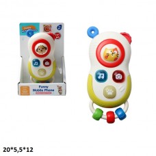 Игрушечный телефон BabyToys 66012 с музыкой и светом