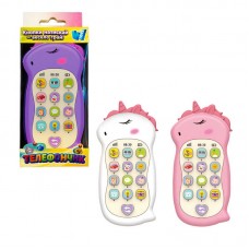 Телефончик Єдиноріг 97882 “WToys”, ОЗВУЧУВАННЯ УКРАЇНСЬКОЮ МОВОЮ, пісні, казки, скоромовки, віршики, колискові, загадки, цифри, в коробці
