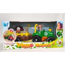 Музыкальный трактор WToys 37586 с подсветкой и звуками Музыкальный трактор WToys 37586 с подсветкой и звуками