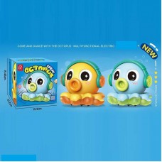 Музыкальный осьминог BabyToys S-006 разных цветов для детей