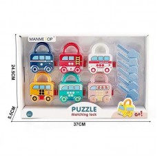 Замочки-головоломки BabyToys MT 033582 D для детей от 3 лет