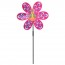 Ветрячок детский BabyToys MR 0664-1 цветок 29см, 6 цветов