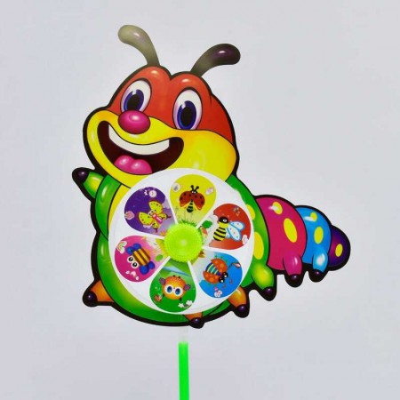 Детские ветрячки BabyToys С 33977 пластмассовые 10 штук Детские ветрячки BabyToys С 33977 пластмассовые 10 штук