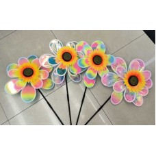 Детский ветрячок BabyToys Соняшник 75 см пластиковый