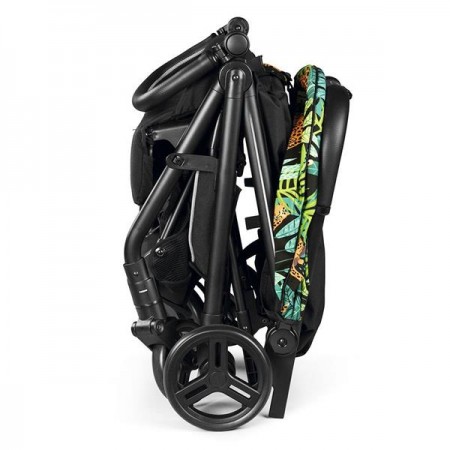 Детская коляска Peg-Perego Selfie черный с тропическим рисунком IP22000000JL24RO01 Детская коляска Peg-Perego Selfie черный с тропическим рисунком IP22000000JL24RO01