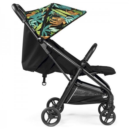 Детская коляска Peg-Perego Selfie черный с тропическим рисунком IP22000000JL24RO01 Детская коляска Peg-Perego Selfie черный с тропическим рисунком IP22000000JL24RO01