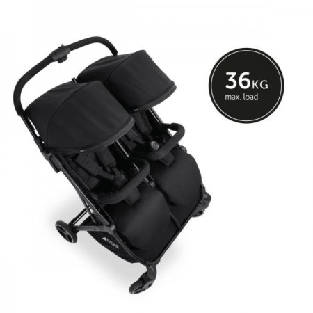 Дитяча коляска для двійні Hauck Swift X Duo чорний 50004-0