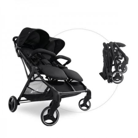 Дитяча коляска для двійні Hauck Swift X Duo чорний 50004-0