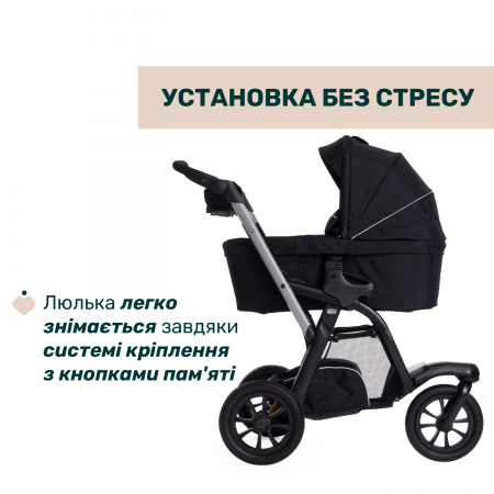 Коляска 2 в 1 Activ3 New арт. 87154.31.01 цвет Черный Коляска 2 в 1 Activ3 New арт. 87154.31.01 цвет Черный