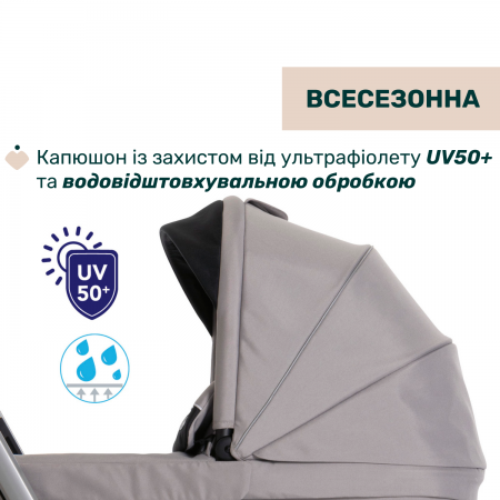 Коляска 2 в 1 Activ3 New арт. 87154.54.01 колір Сірий