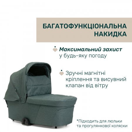 Коляска 2 в 1 Bellagio 2 арт. 87183.33.01 колір Зелений