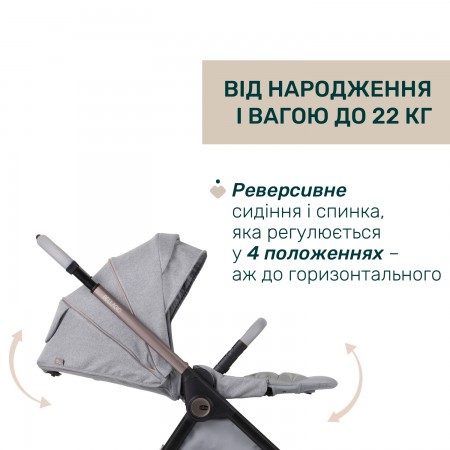 Коляска 2 в 1 Bellagio 2 арт. 87183.40.01 цвет Серый Коляска 2 в 1 Bellagio 2 арт. 87183.40.01 цвет Серый