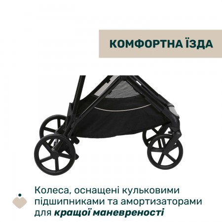 Коляска 2 в 1 Seety арт. 87097.07.01 колір Чорний Коляска 2 в 1 Seety арт. 87097.07.01 колір Чорний