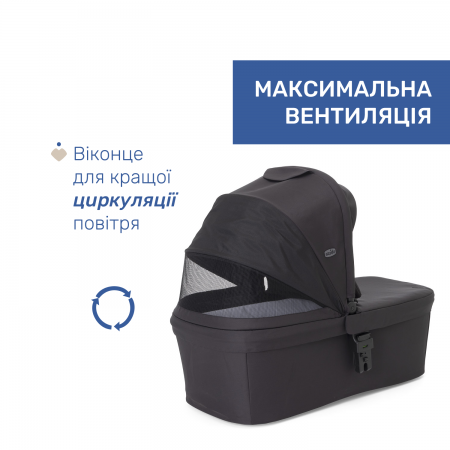 Коляска 2 в 1 Seety арт. 87097.31.01 колір Чорний
