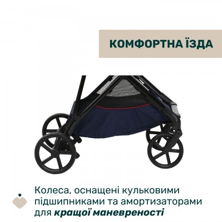 Коляска 2 в 1 Seety арт. 87097.79.01 колір Синій Коляска 2 в 1 Seety арт. 87097.79.01 колір Синій