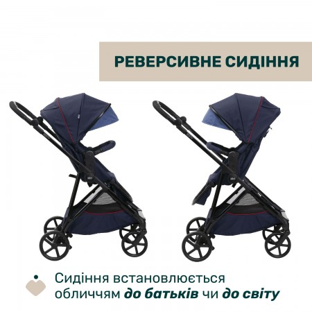 Коляска 2 в 1 Seety арт. 87097.79.01 колір Синій Коляска 2 в 1 Seety арт. 87097.79.01 колір Синій